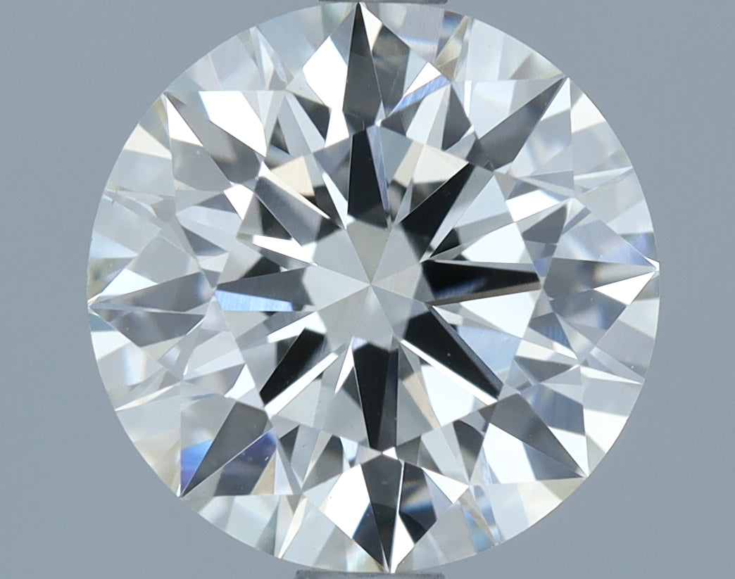 Round Lab Created Diamond