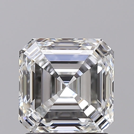 SQUARE Emerald Lab Created Diamond