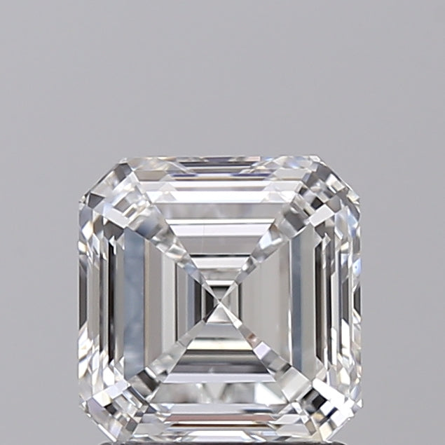 SQUARE Emerald Lab Created Diamond