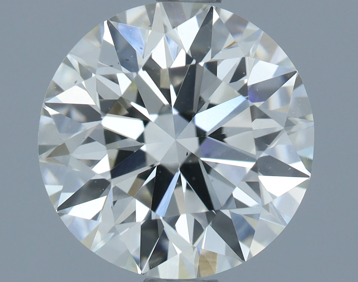 Round Lab Created Diamond