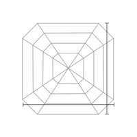 Asscher Lab Created Diamond