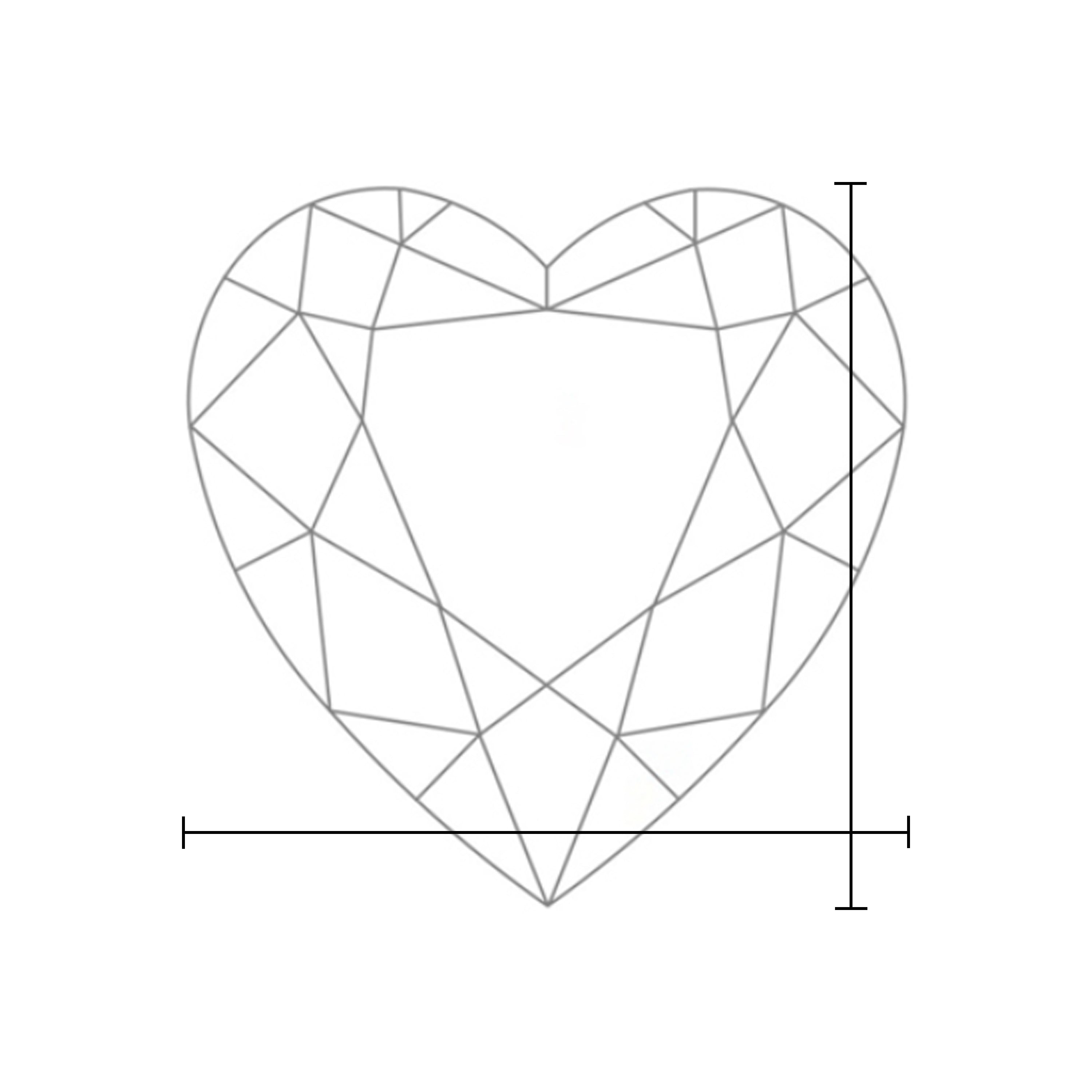 Heart Lab Created Diamond