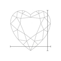 Heart Lab Created Diamond