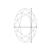 Oval Lab Created Diamond