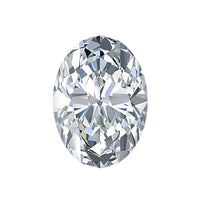 Oval Lab Created Diamond
