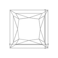 Princess Lab Created Diamond